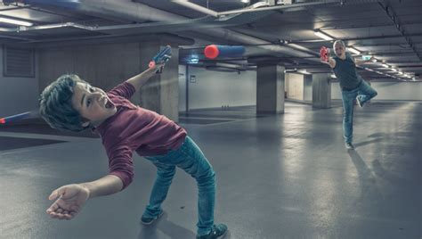 A Father and His Son Recreate 'The Matrix' Bullet Time Scene With the ...