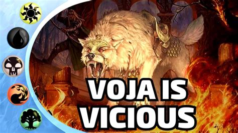 🔴⚪🟢⚫Voja Helps Elves do Big Damage | MTG Magic the Gathering Arena ...