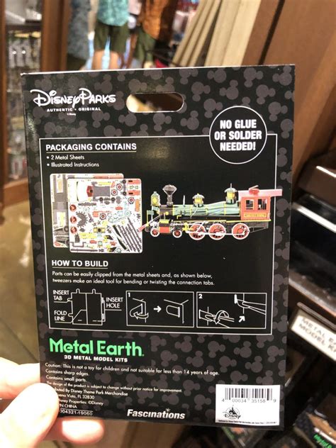 PHOTOS: New Disney Parks Exclusive Metal Earth Model Kits Feature Mark ...