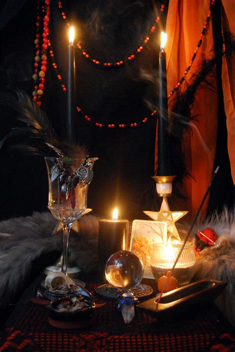 Samhain 2010 Altar by KittieWarner on DeviantArt