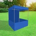 Plain Blue Demo Tent Canopy 6x6x7 customize., For Advertising, Size: 6x6x7ft at Rs 1899/piece in ...