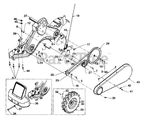 Cub Cadet Tiller Belt Diagram