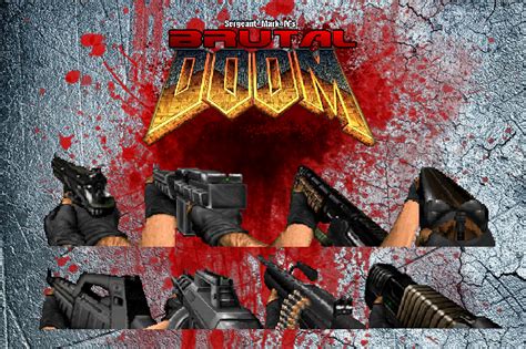 Brutal Doom v21 Gold - Side View Weapon Sprites addon - ModDB