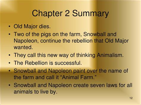 Animal Farm Chapter 2 Summary - cloudshareinfo