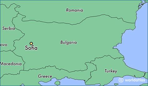 Where is Sofia, Bulgaria? / Sofia, Sofia-Capital Map - WorldAtlas.com