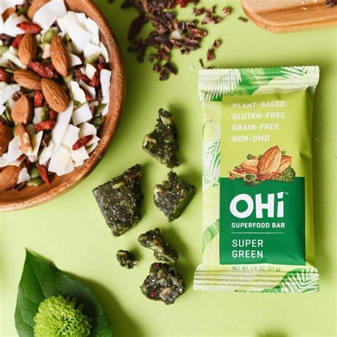 OHi Superfood Bars: Certified Paleo and PaleoVegan