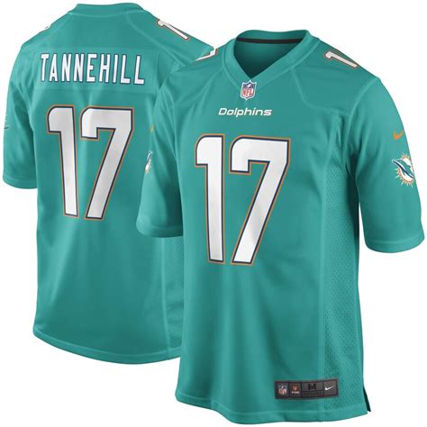 Mens Miami Dolphins Ryan Tannehill Nike Aqua Game Jersey