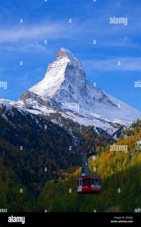 The Matterhorn in Switzerland Stock Photo - Alamy