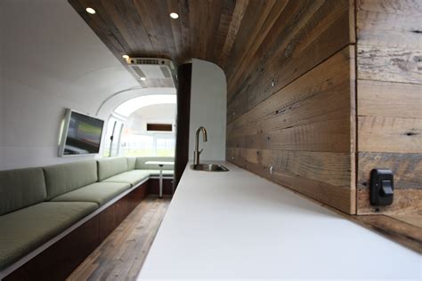 HofArc-designed and renovated 34-foot, 1985 Airstream 345 Motorhome | Airstream interior ...