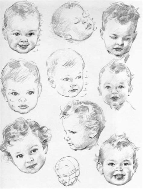 How to Draw a Baby Face Step by Step - Fintich Thisfaces