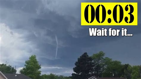 Seconds matter in a tornado warning - YouTube