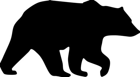 American black bear Grizzly bear Silhouette Clip art - beer logo design template download png ...