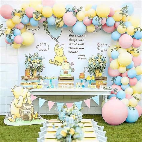 Winnie The Pooh Baby Shower Ideas Green And Yellow