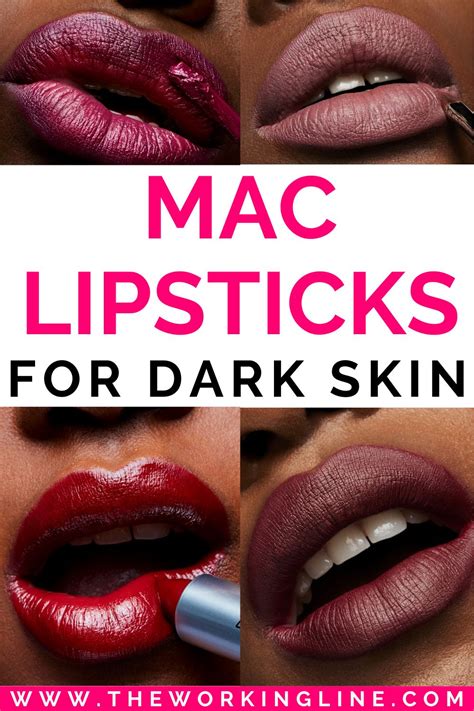 15 Best MAC Lipstick For Dark Skin From Nude to Red