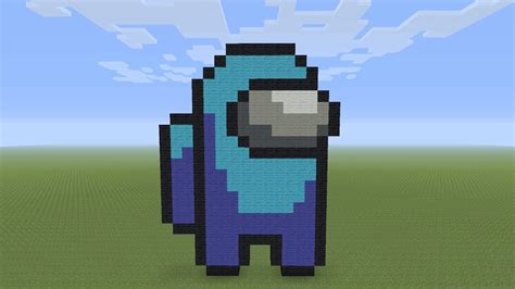 Minecraft Pixel Art - Among Us - YouTube