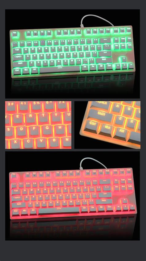 High Quality Rgb Mechanical Keyboard Led Custom Gaming Keyboard - Buy ...