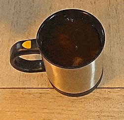 Self-Stirring Electronic Coffee Mug
