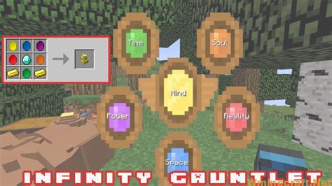 Infinity Gauntlet Mod 1.12.2 - Discover your powers with Infinity Gems - Wminecraft.net