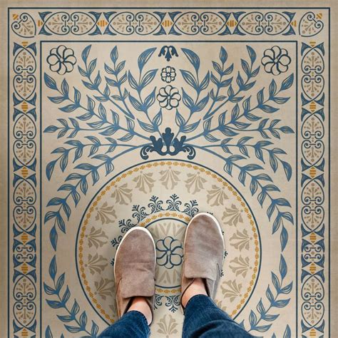 Vintage Vinyl - Classic Pattern 40 Villa d'Este | Classic pattern, Vintage vinyl flooring, Vintage