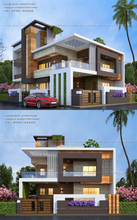 Bungalow Modern House Designs Pictures Gallery - Draw-metro