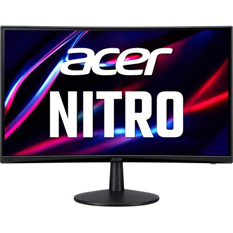 Acer Nitro ED240Q Sbiip 23.6" Full HD VA 1500R Curved Gaming Monitor 165Hz Refresh Rate 1ms (VRB ...