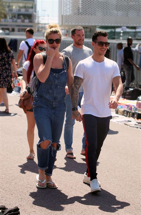 GEMMA ATKINSON and Gorka Marquez Out in Barcelona 04/18/2018 – HawtCelebs