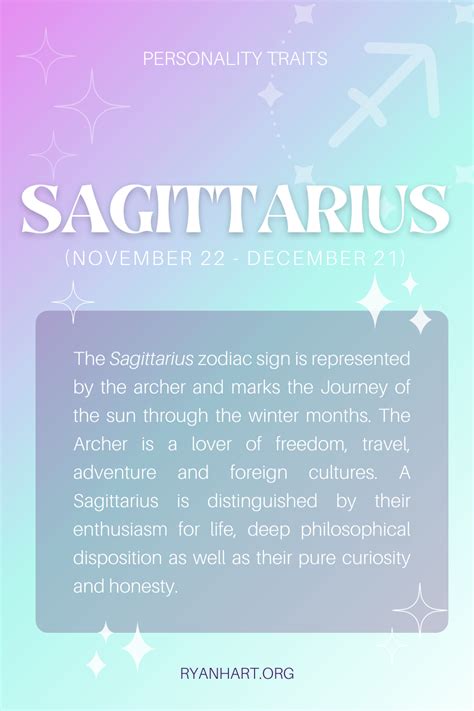 Sagittarius Personality Traits (Dates: November 22 - December 21) (2023)