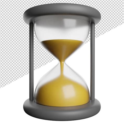 Premium PSD | Hourglass Timer Sand