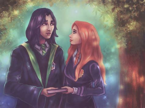 Severus And Lily by Nena [©2016] Harry Potter Severus Snape, Harry Potter Feels, Harry Potter ...