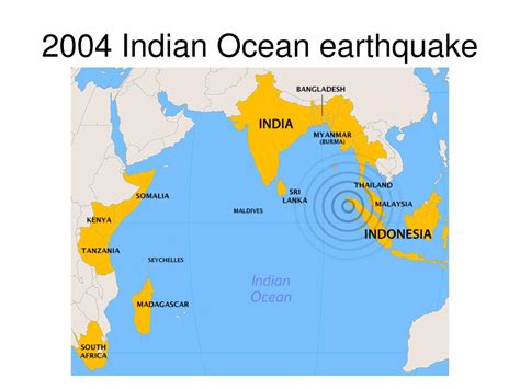 PPT - 2004 Indian Ocean earthquake PowerPoint Presentation, free ...