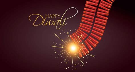 Happpy Diwali Wishes Crackers Wala Hd Wallpaper