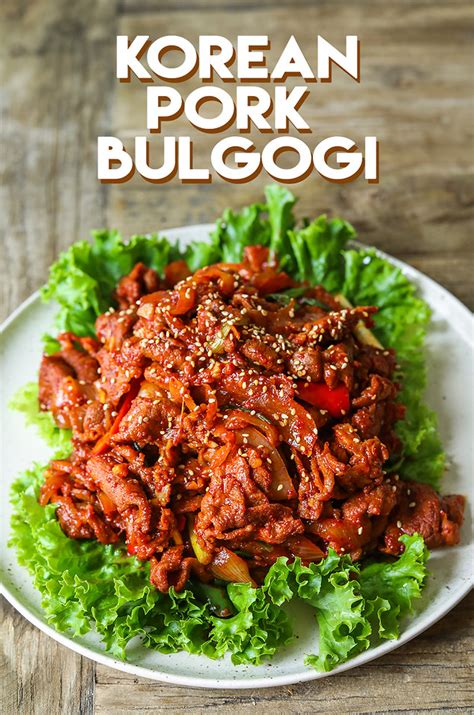 Korean Spicy Pork Bulgogi Recipe & Video - Seonkyoung Longest | Yemek Tarifi | Asya yemek ...