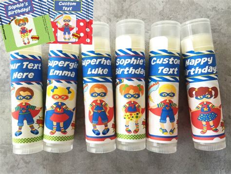 Superhero Party Favors Set of 5 Superhero Theme | Etsy