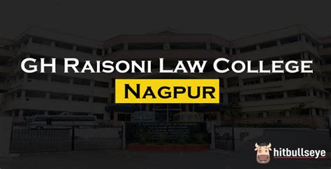 GH Raisoni Law College Nagpur - Admissions, Courses and Eligibility ...