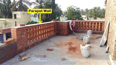 Parapet Walls - Types, Purpose And Uses In Building