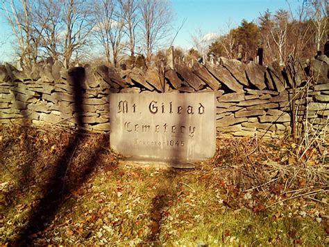 A Walk Through The Tombstones: Mt. Gilead Cemetery