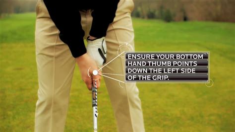 Proper golf grip - fix my hook bottom hand - Golf Insider - YouTube