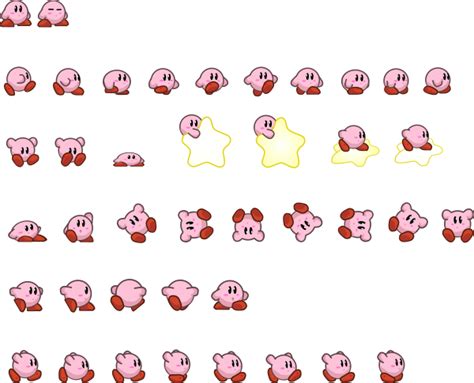 HD KIRBY SPRITE SHEET by Sonicjeremy on DeviantArt