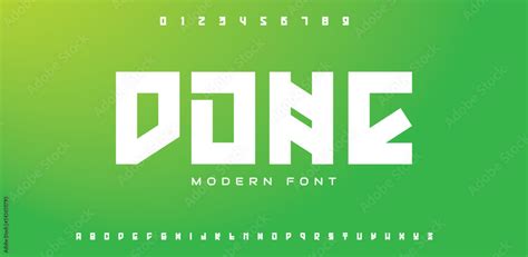 Tech font for logo design. fonts Vector alphabet with two set of letters. Stock Vector | Adobe Stock