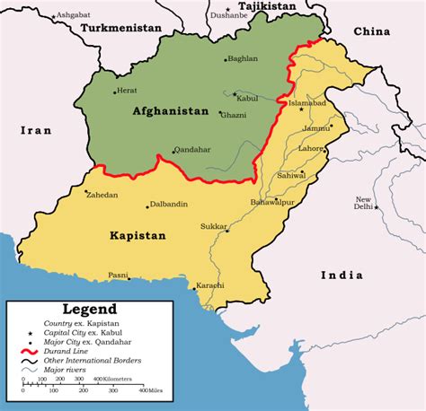 Durand Line that follows ethnic boundaries : r/imaginarymaps