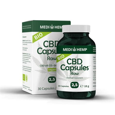 CBD Capsules Raw 5% – Bio 30 pcs - Dutch CBD Farmers