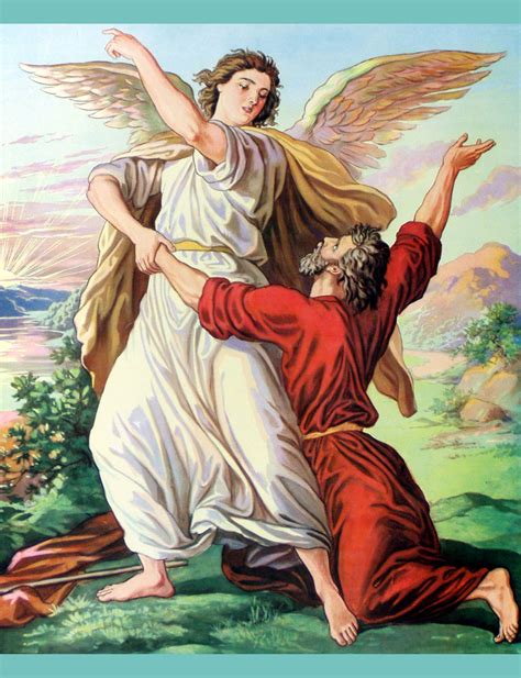 Jacob Wrestles with an Angel - The Scripture Lady