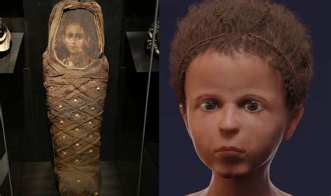 Egypt archaeology: Mummified child's face 3D reconstructed for first time | Science | News ...