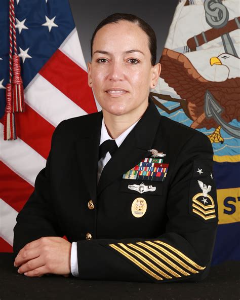 Master Chief Petty Officer (AW/EXW/IW) Nicole C. Rios, Command Master ...