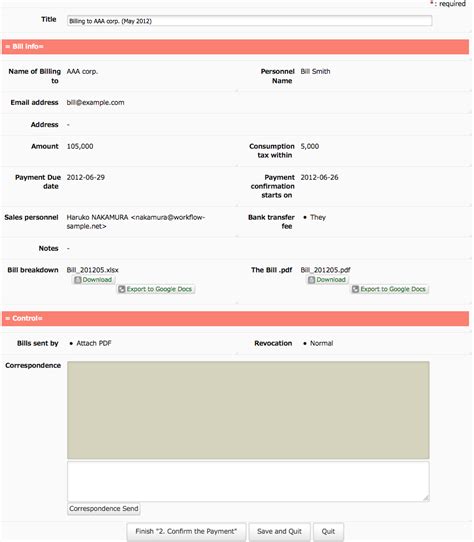 Workflow Sample: The Payment Due Date is Two Months ahead, Yet Never ...