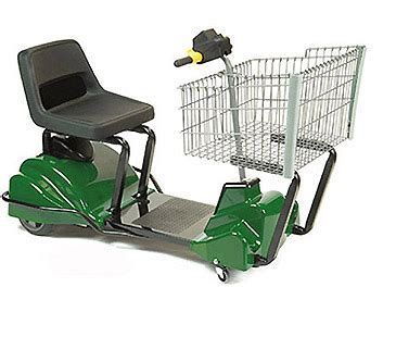 'Green' Electric Shopping Cart - MOBILE INDUSTRIES INC. :: Material ...