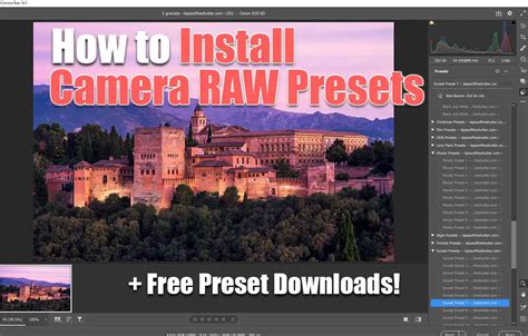 My Best Free Camera RAW Presets