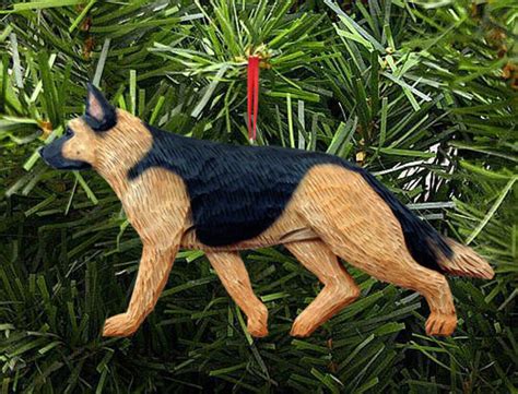 German Shepherd Christmas Ornament Multiple Colors Available - Etsy