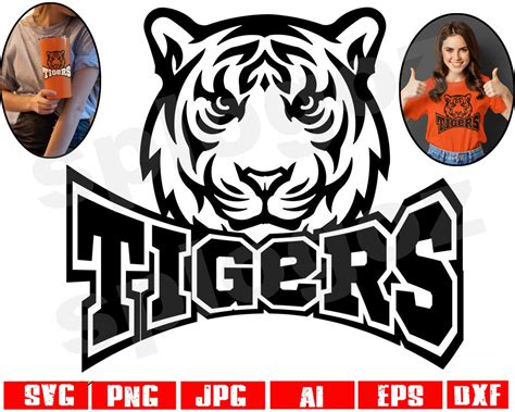 Tigers Svg Tiger Svg Tigers Png Tigers Mascot Svg Tigers - Etsy