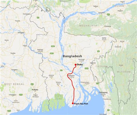 240 Km Railway Link between Dhaka and Payra Port in Bangladesh - Highways Today